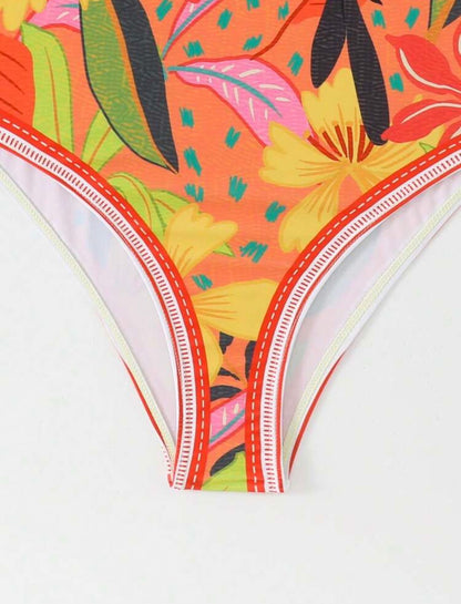 Maillot de bain une-pièce avec jupe (Oasis)