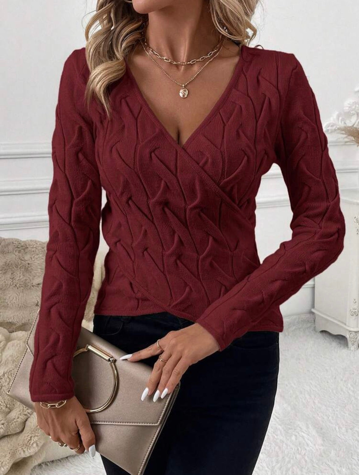 Pull - Croisé
