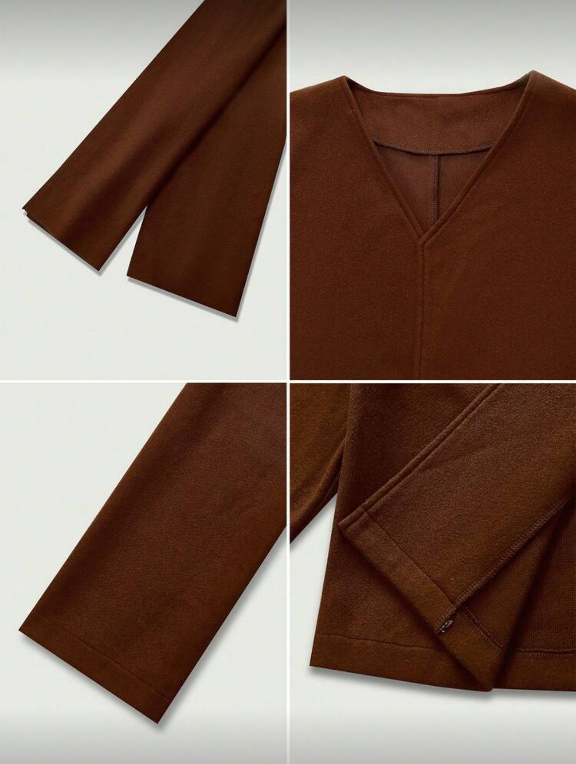 Manteau court double face