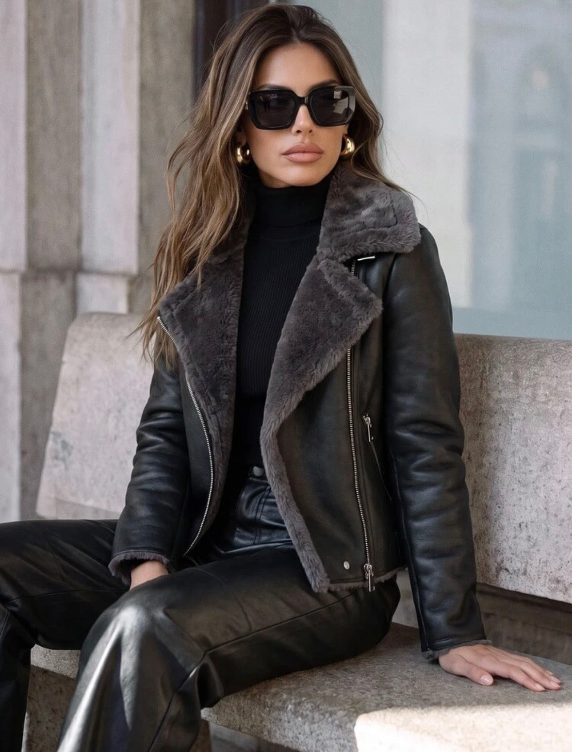 Veste noir