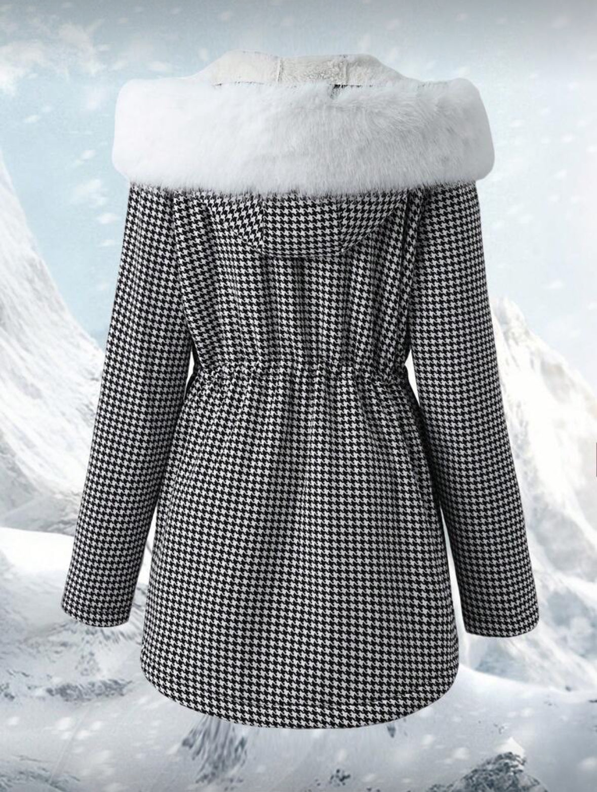 Manteau à capuche
