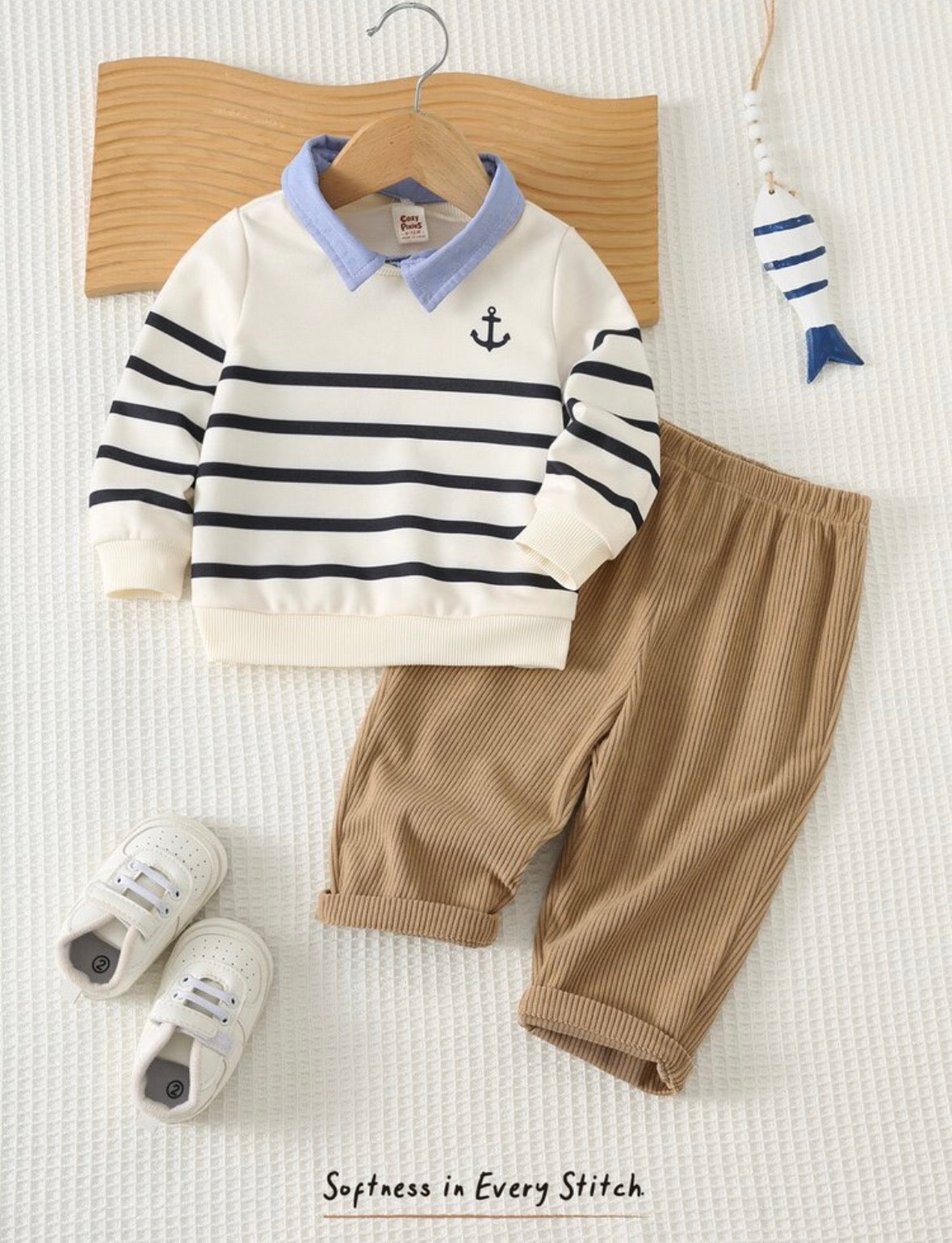 Ensemble - Shirt pullove + pantalon