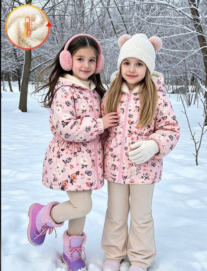 Veste à capuche zippé doublé