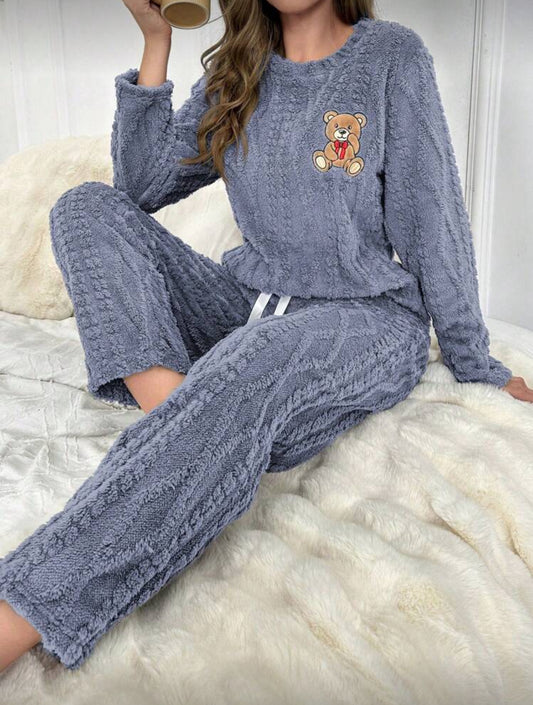 Pyjama broderie d'ours