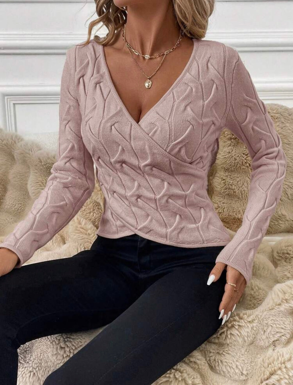 Pull - Croisé