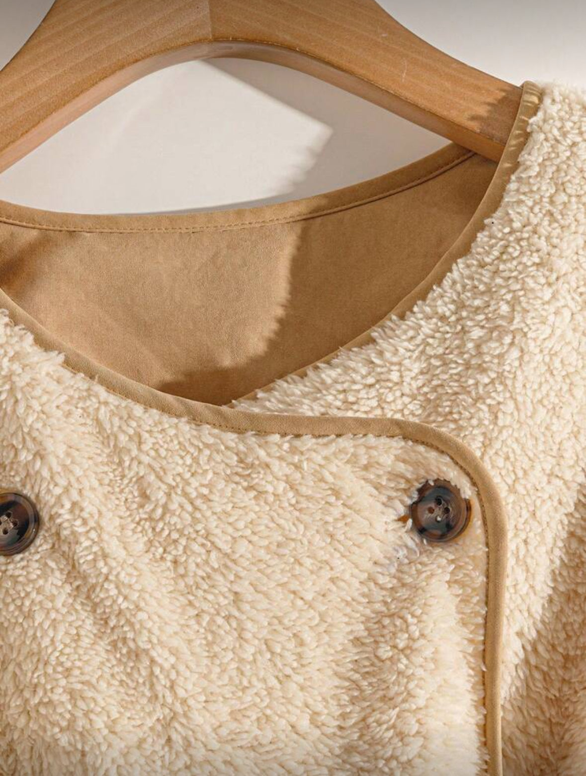 Veste en polaire doublée