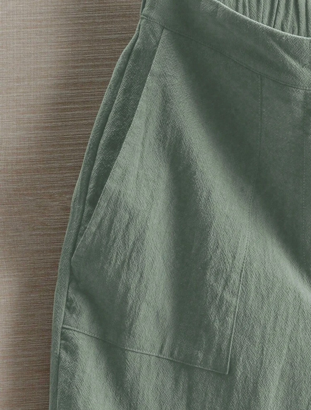 Short en lin (Mint green)