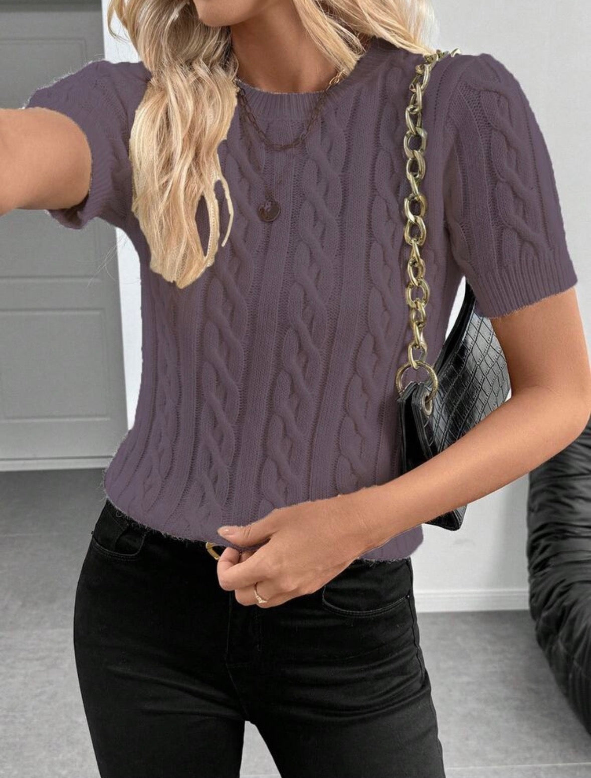 Pull en tricot - Torsadé