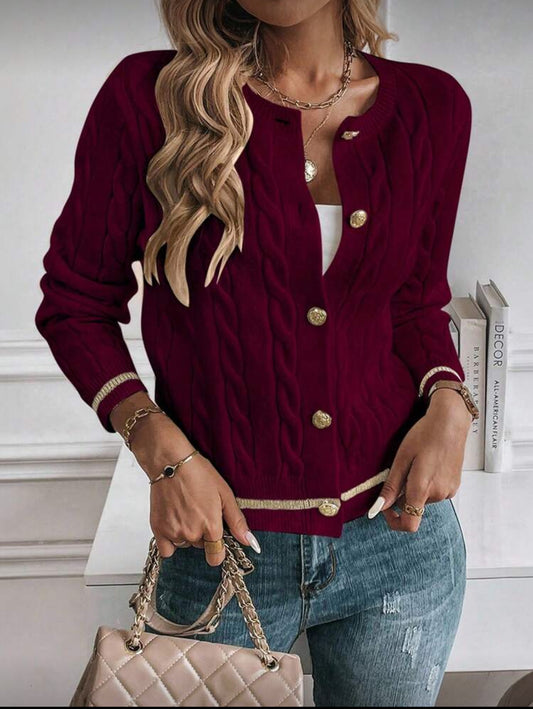 Cardigan Versailles (red)