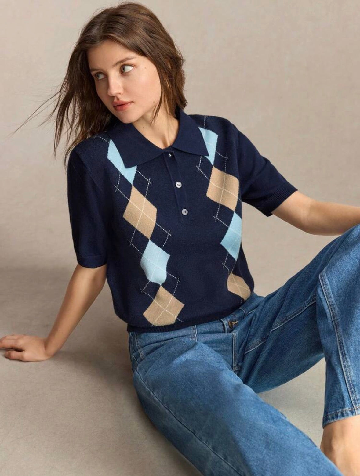 Polo - bleu marine