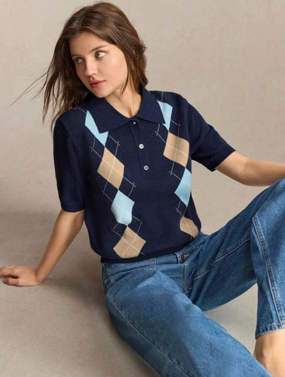 Polo - bleu marine