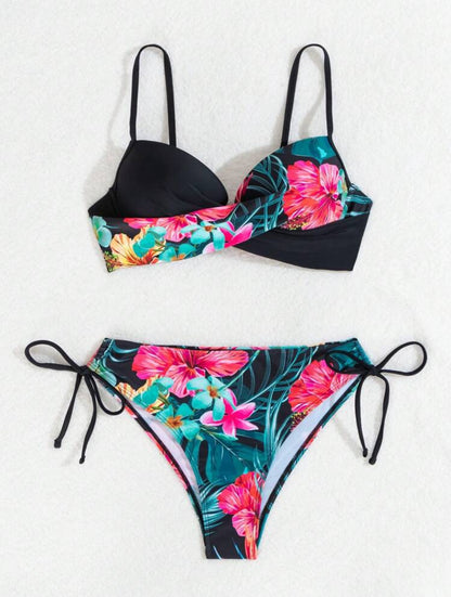 Bikini à croisillon