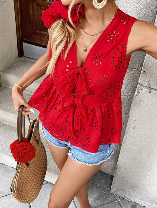 Blouse slovenia Red