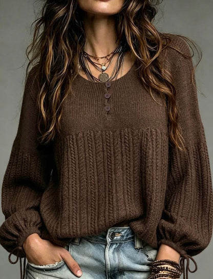 Pull - Demi-boutonnage