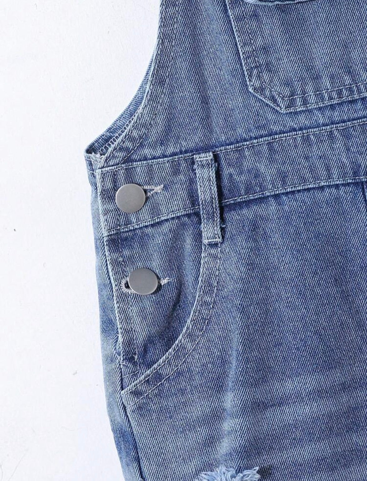 Pantalon salopette en jean