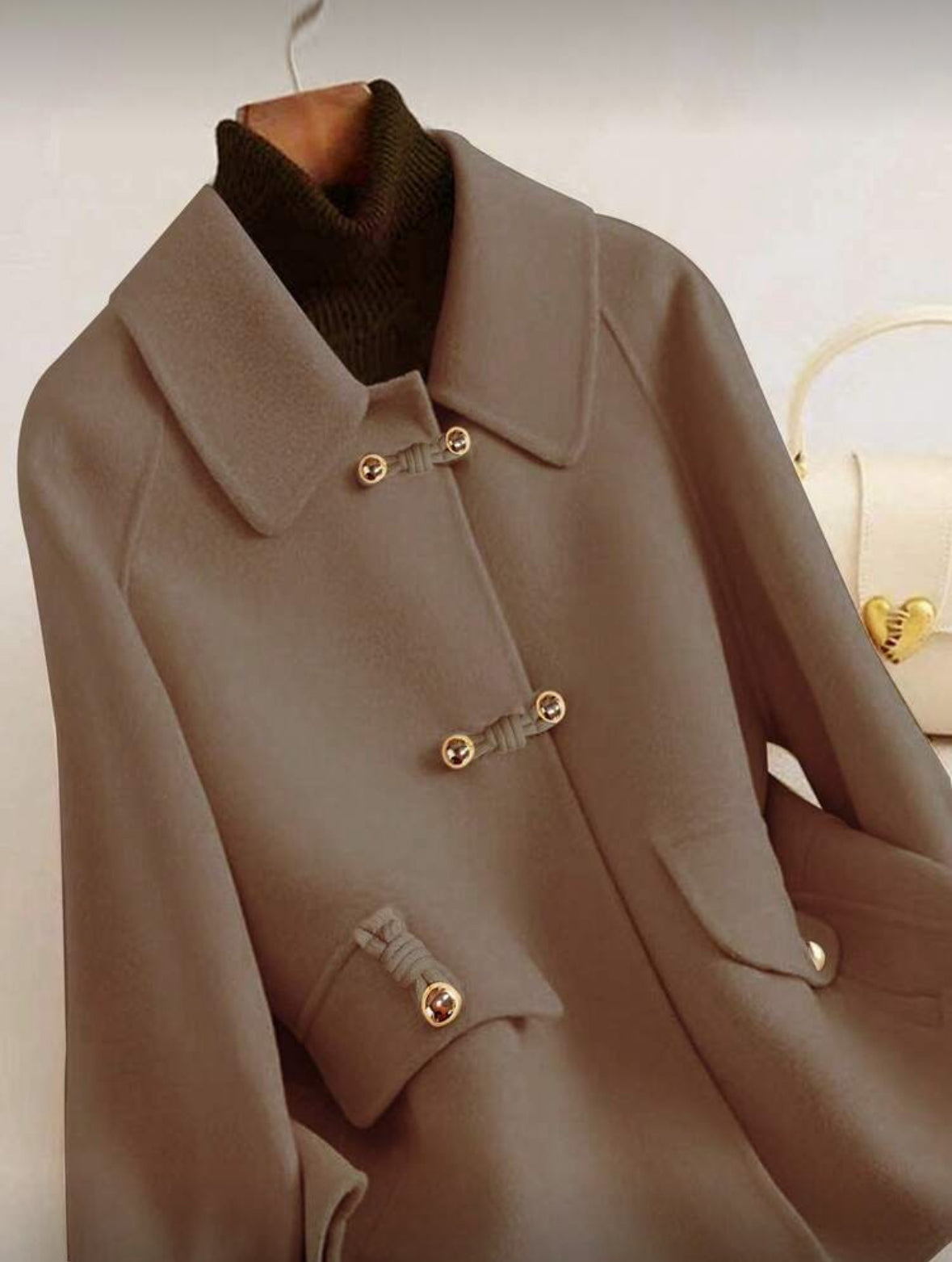 Manteau en tweed