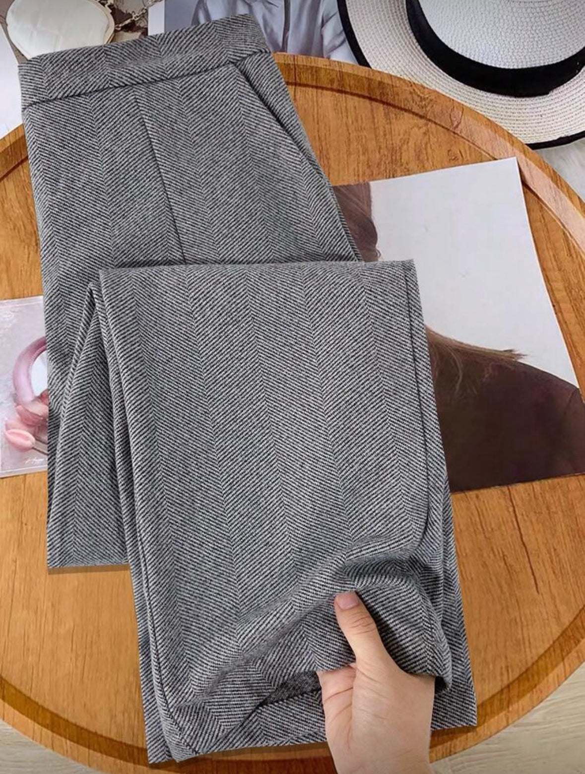 Pantalon de costume long