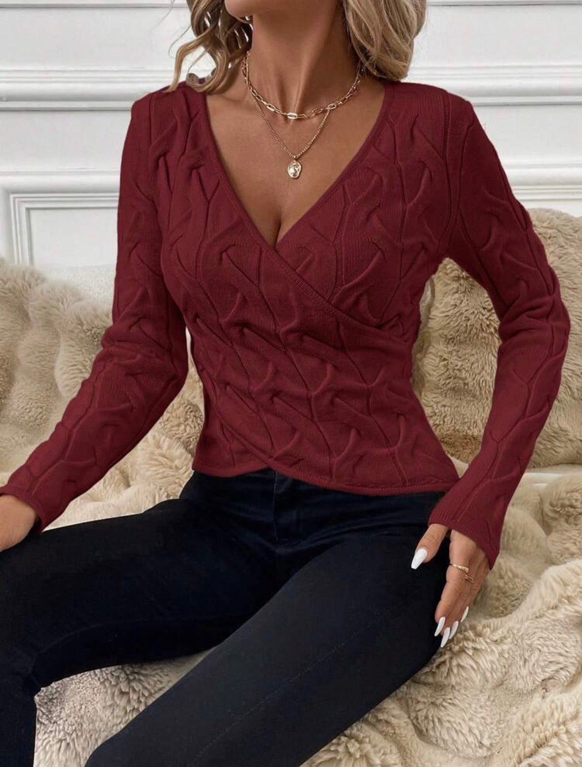 Pull - Croisé