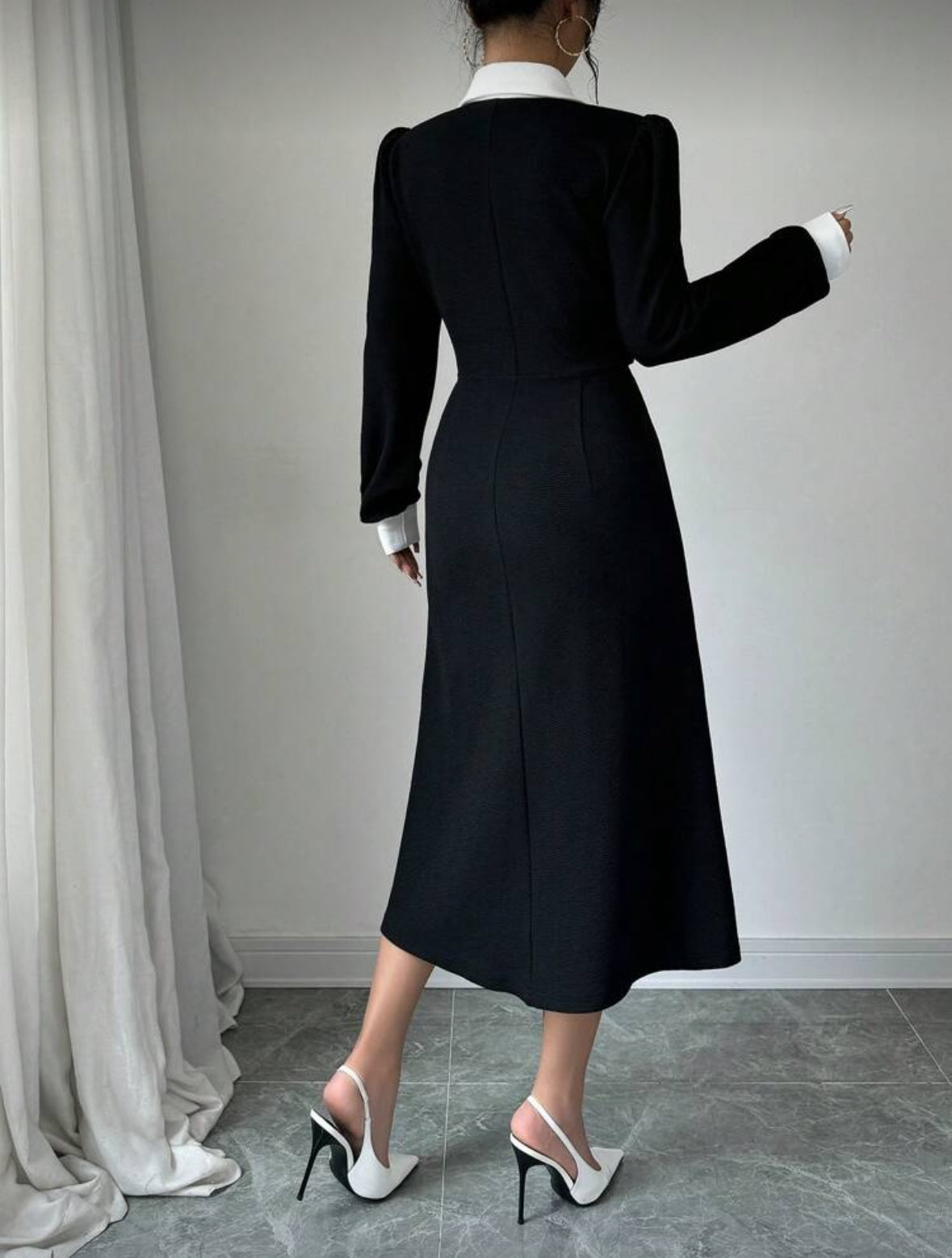 Robe mi-longue