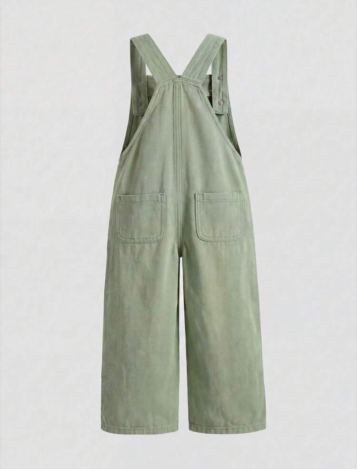 Salopette vert clair