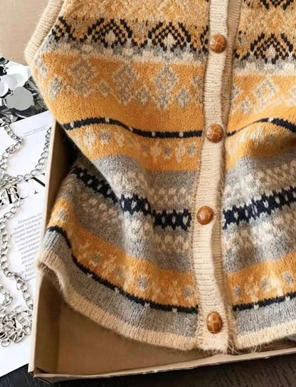 Gilet cardigan - sans manches