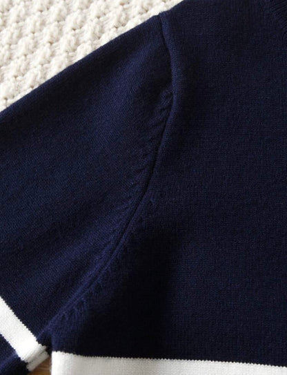 Pull classique - Col zippé