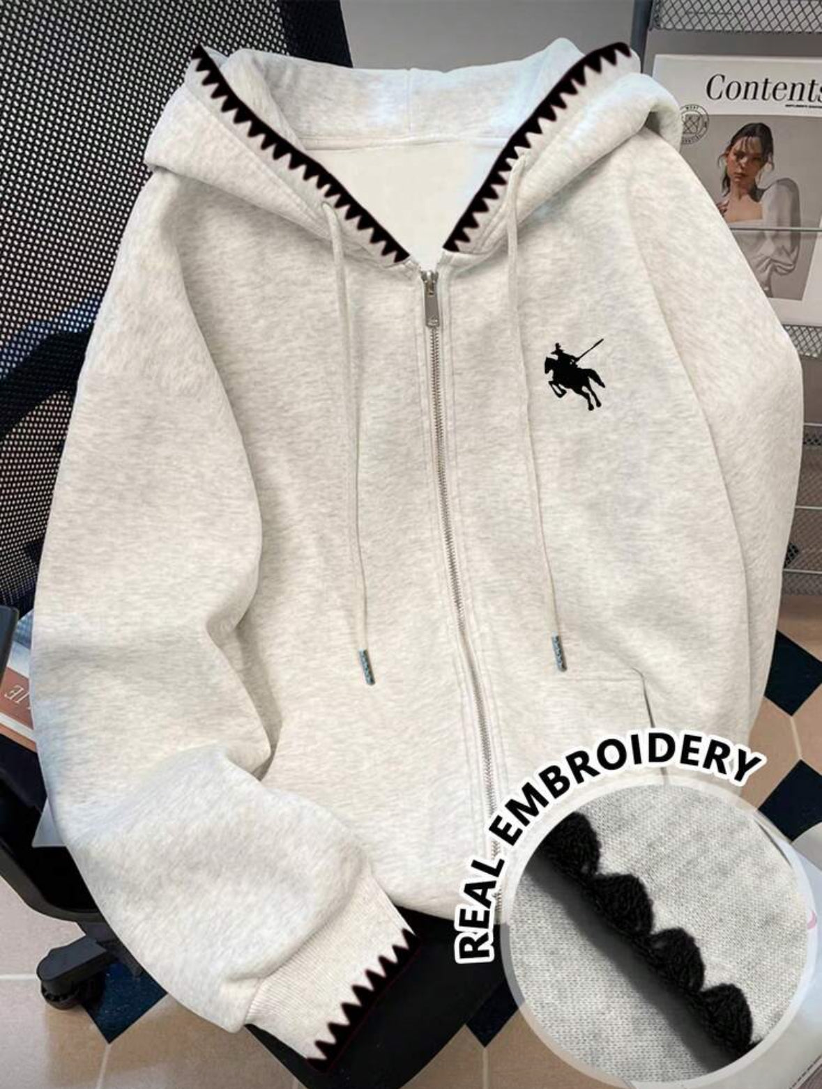 Sweat-shirt à poney