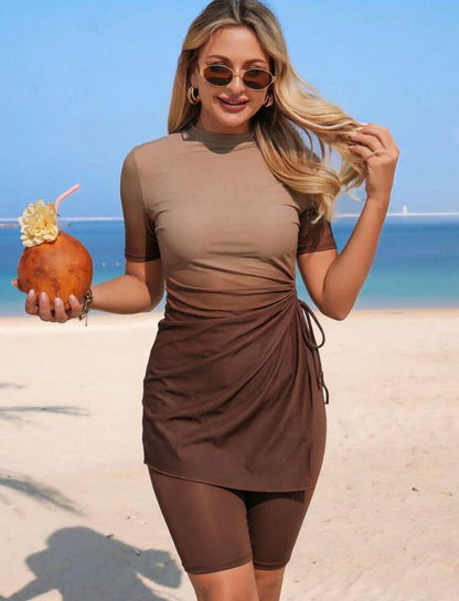 Robe de plage dégradée