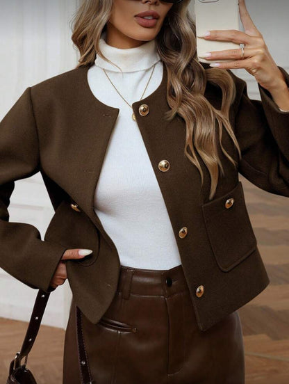 Veste courte minimaliste