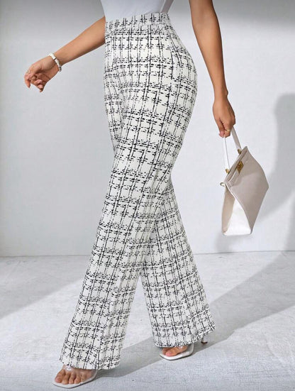 Pantalon tricoté élastique