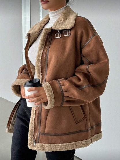 Veste à doublure thermique épaisse