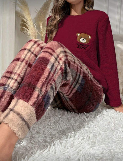 Ensemble pyjama  avec broderie d'ours