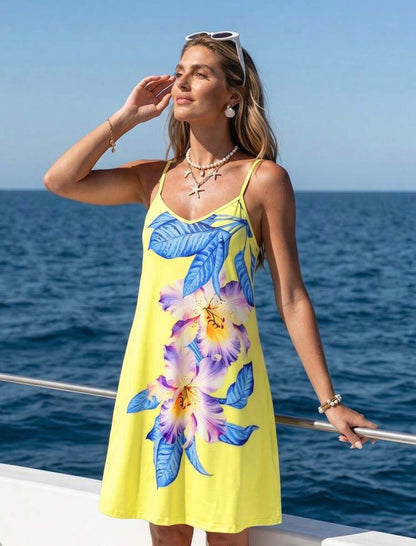 Robe d'été Silva (Jaune)