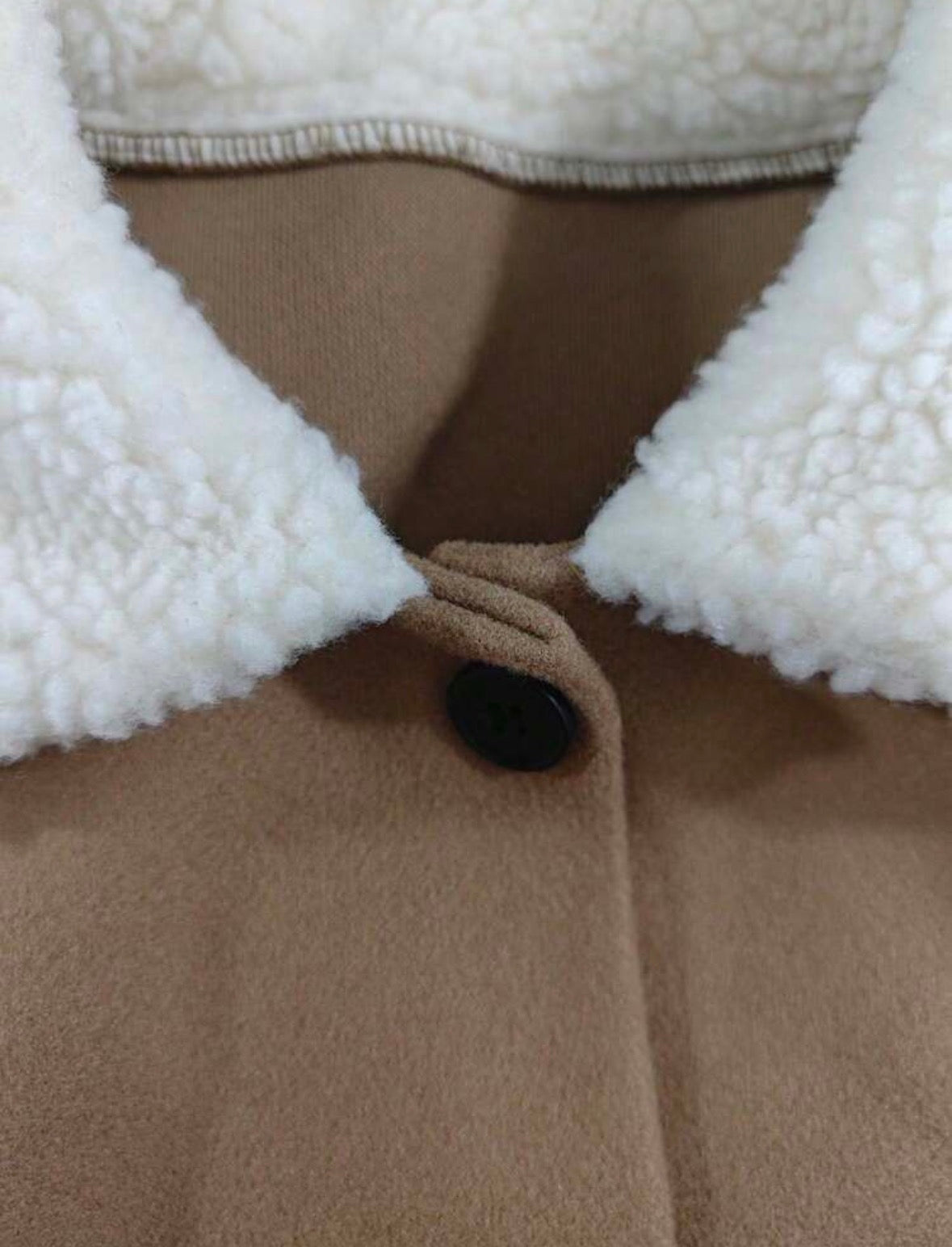 Veste courte en mélange de laine