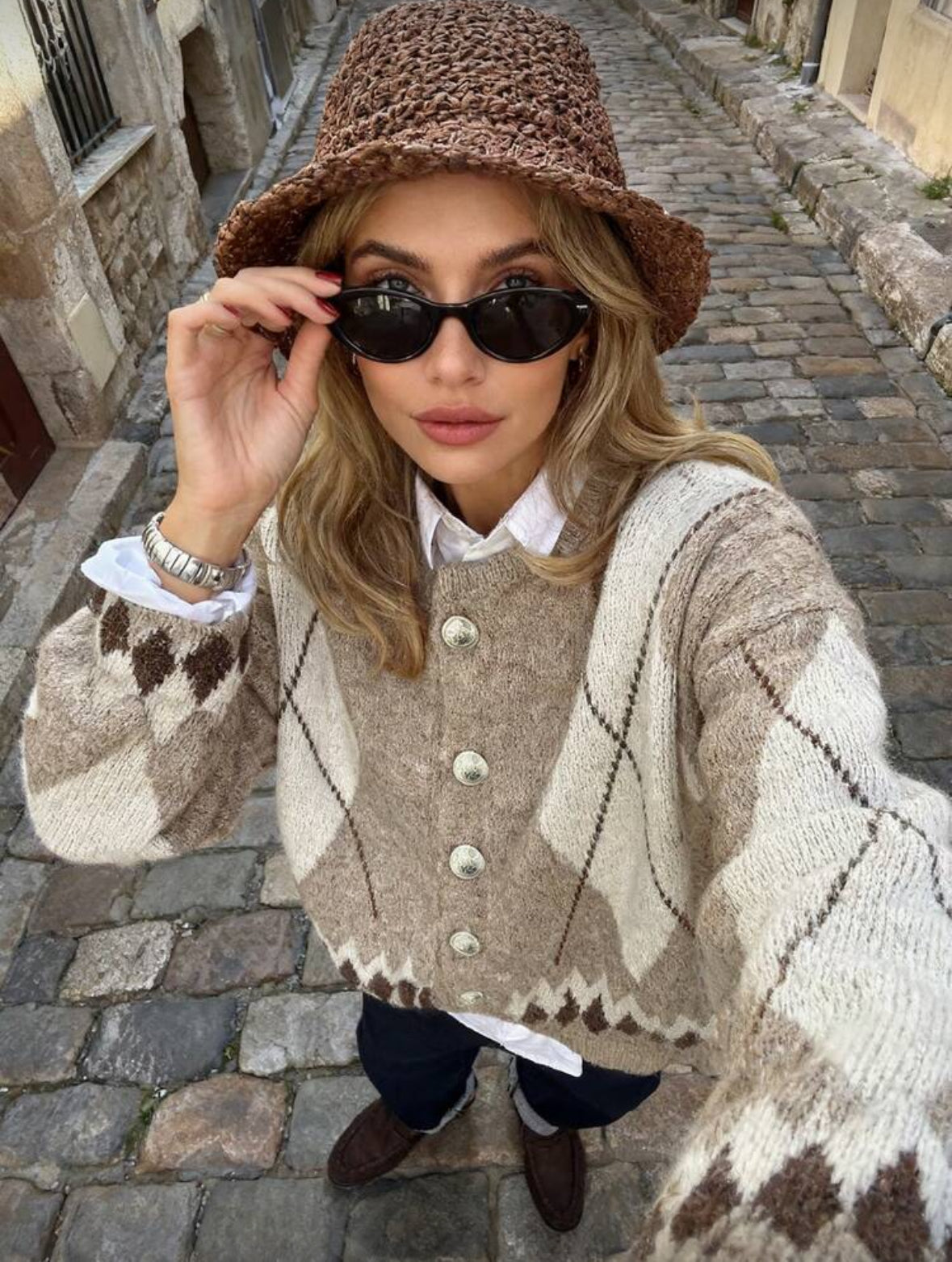 Cardigan à manches longues