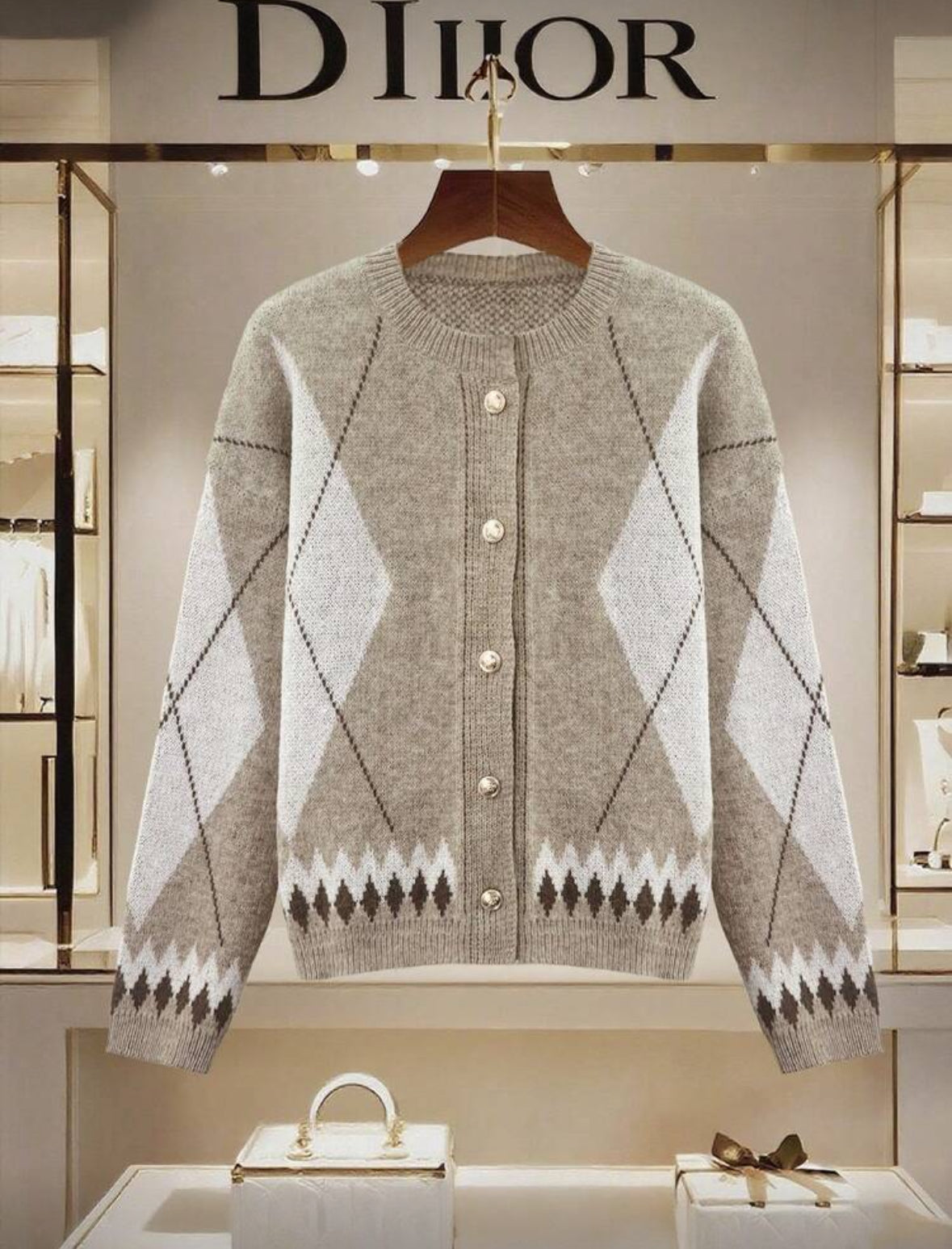 Cardigan à manches longues