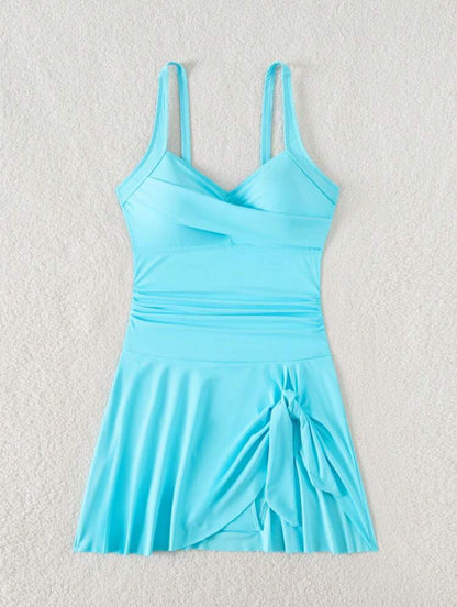 Maillot de bain croisé au dos