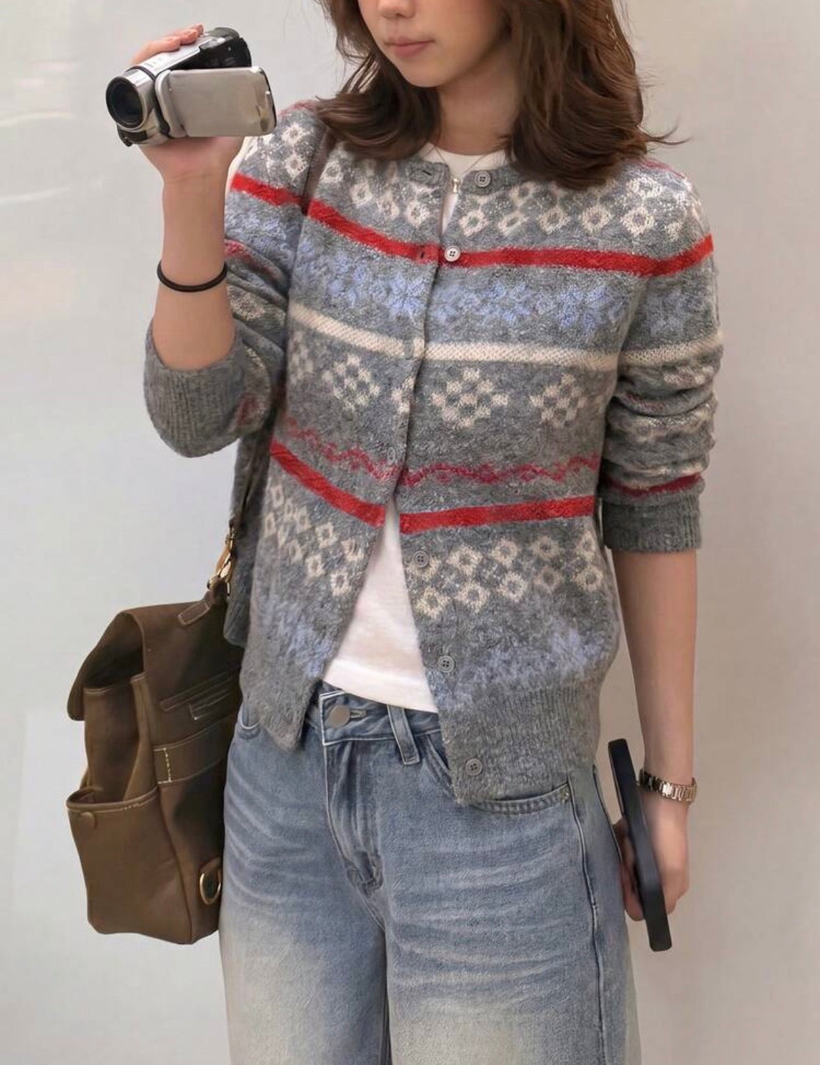 Cardigan - Korean vintage
