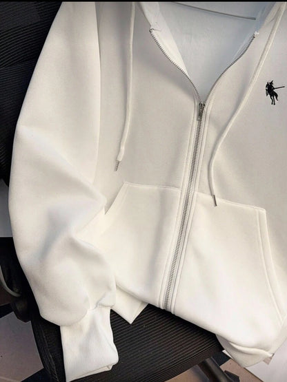 Veste zippée décontractée