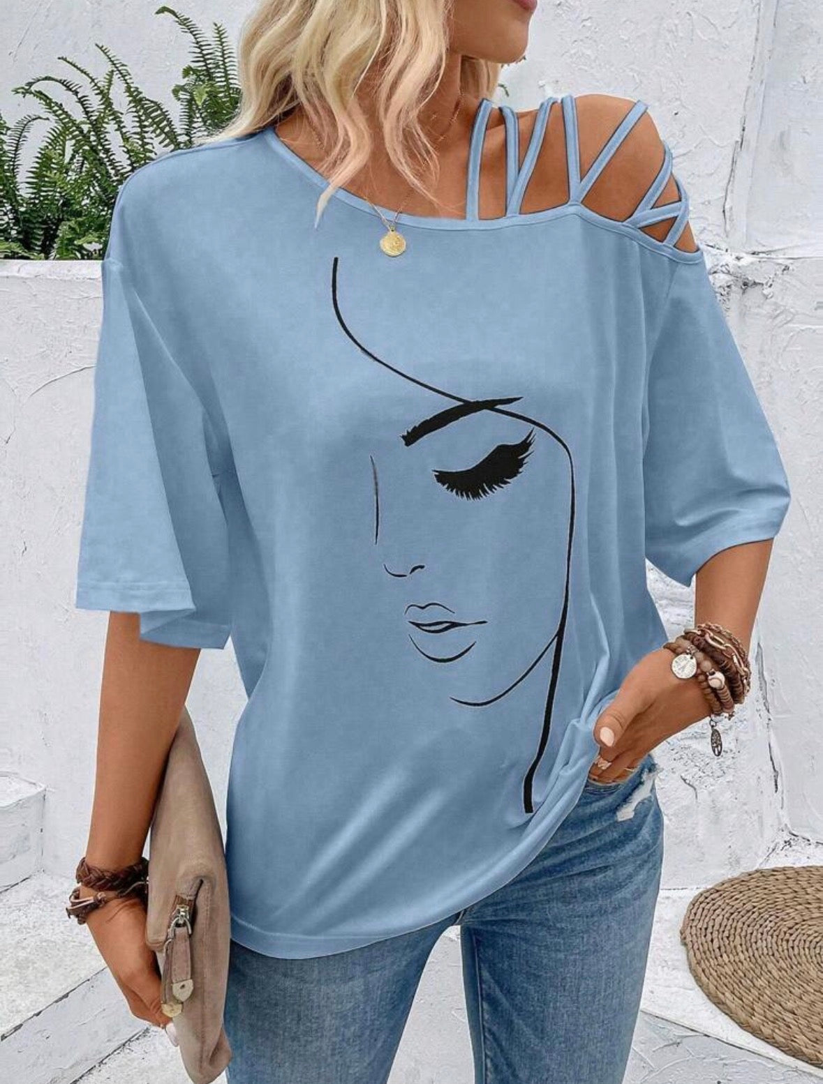 T-shirt - Figure Azul
