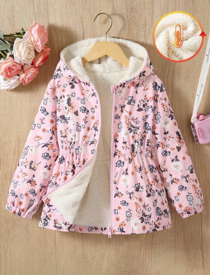 Veste à capuche zippé doublé