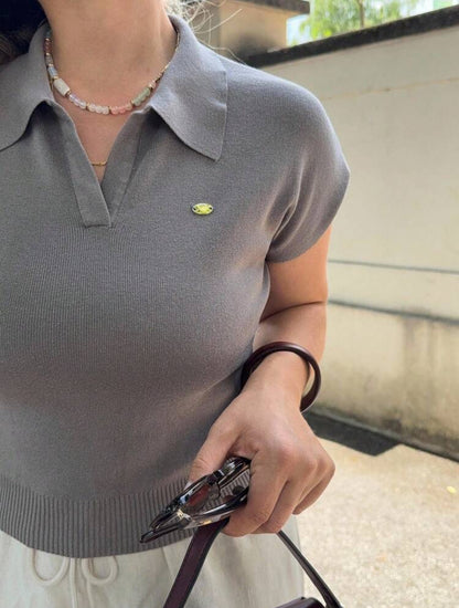 Top tricoté era (Grey)