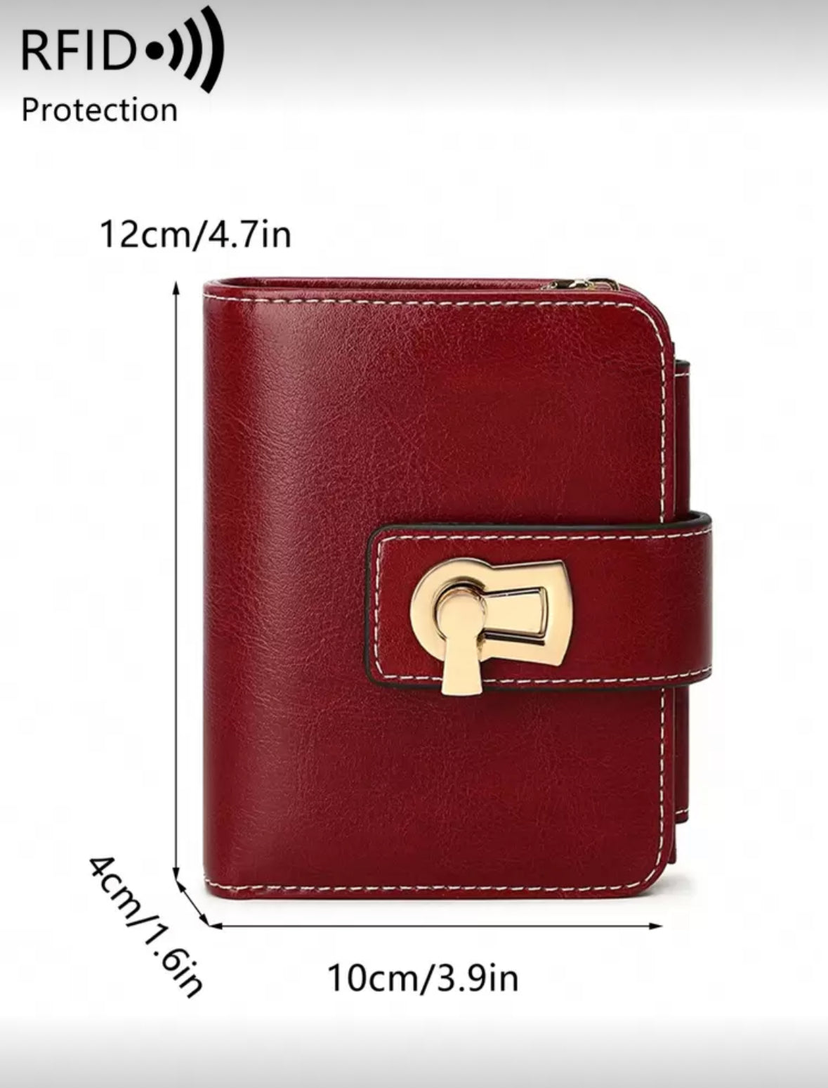 Portefeuille vintage/blocage RFID