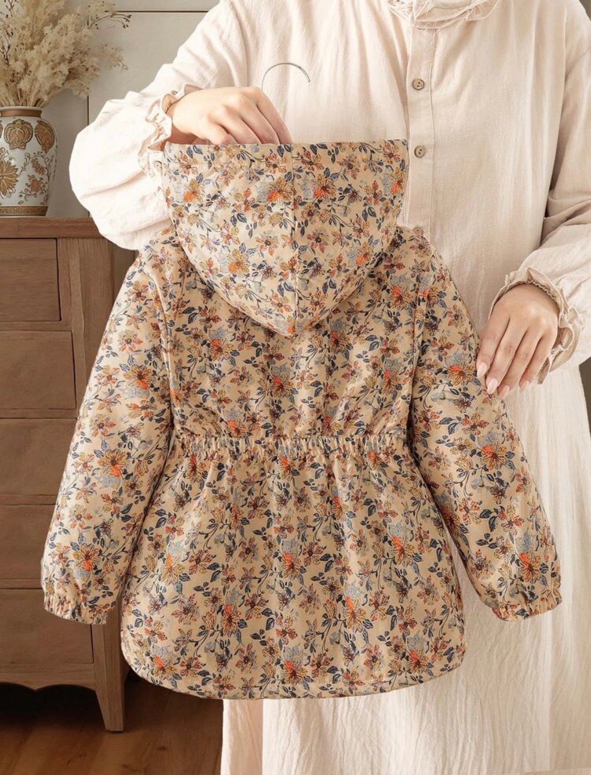 Sweat-shirt à capuche zippé doublé