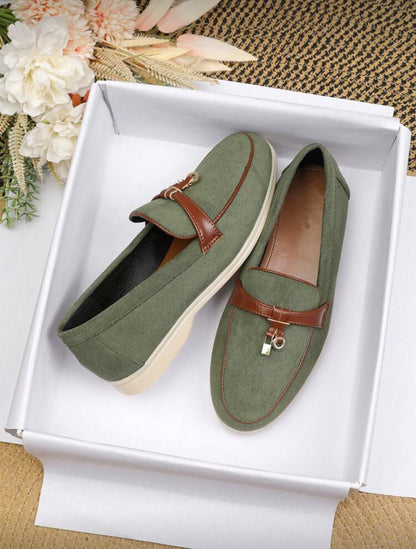 Loafer vert olive