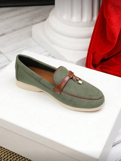 Loafer vert olive