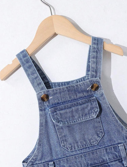 Pantalon salopette en jean