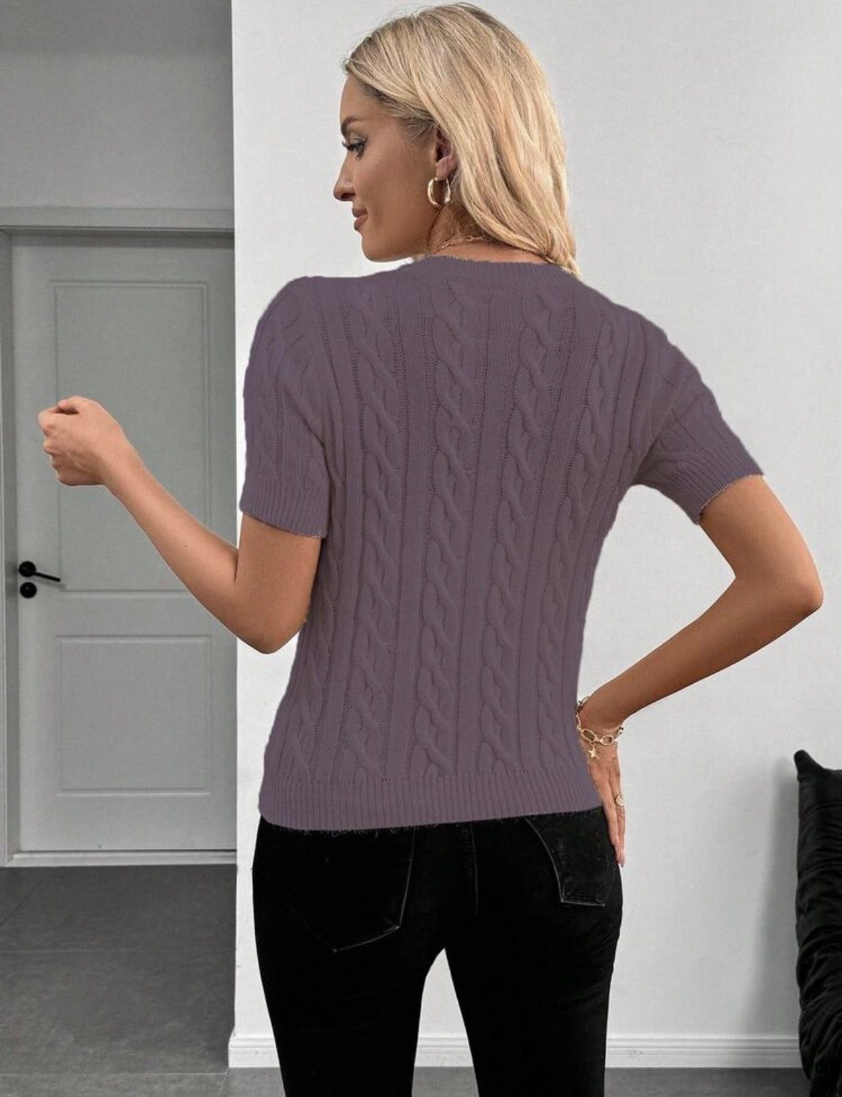 Pull en tricot - Torsadé