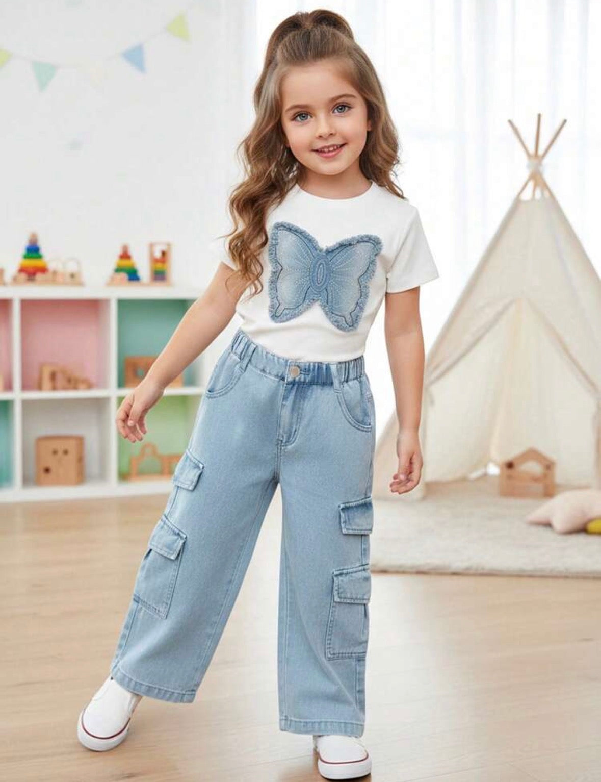 Tee-shirt + Pantalon cargo