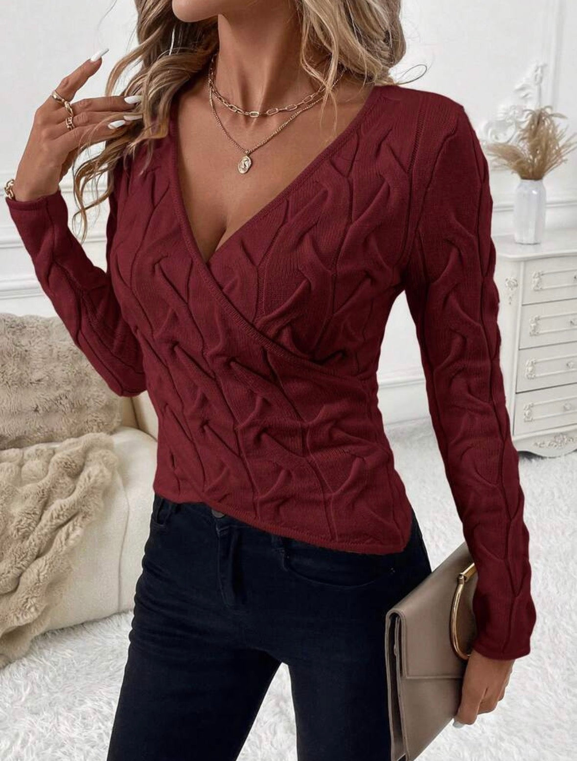 Pull - Croisé